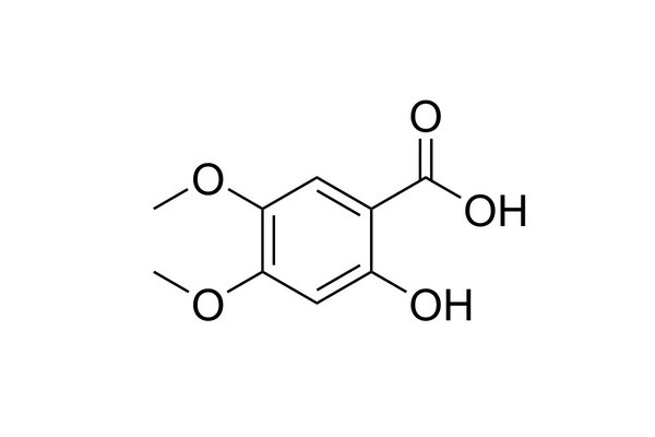 2-羟基-4,5-二甲氧基苯甲酸