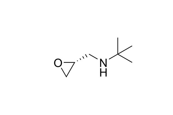 (R)-2-methyl-N-(oxiran-2-ylmethyl)propan-2-amine