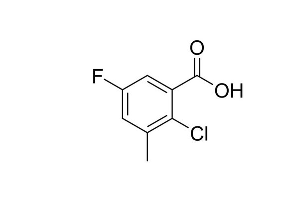 2-Chloro-5-fluoro-3-methylbenzoic acid