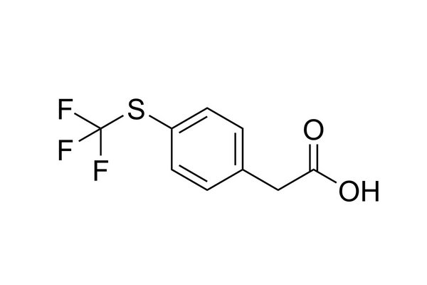 4-(Trifluoromethylthio)phenylacetic acid