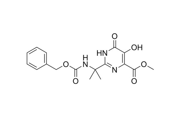 Methyl 2-(2-(benzyloxycarbonylamino)propan-2-yl)-5-hydroxy-6-oxo-1,6-dihydropyrimidine-4-carboxylate