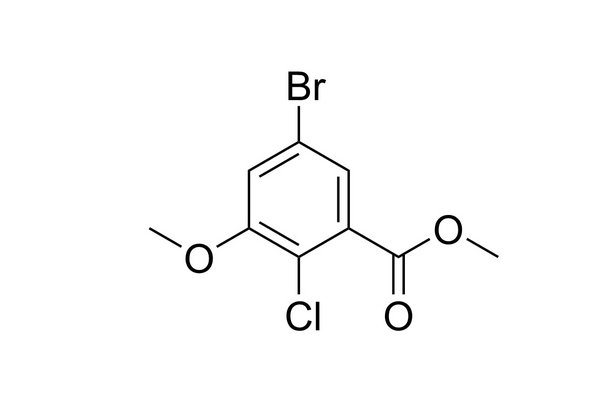 Methyl 2-chloro-3-methoxy-5-bromobenzoate