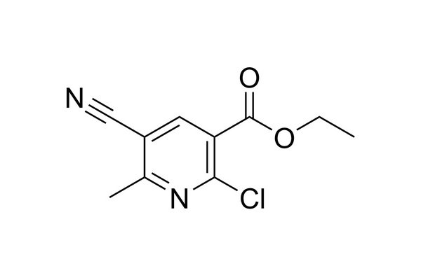 Ethyl 2-chloro-5-cyano-6-methylnicotinate